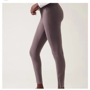 Athleta Stellar Tight Beautiful Grey/Taupe Color